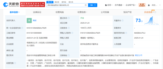 螞蟻集團西安成立信息技術服務公司，注冊資本1000萬布局軟硬件批發(fā)